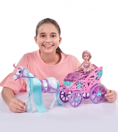 MATTEL Igračka lutka u kočiji 111001