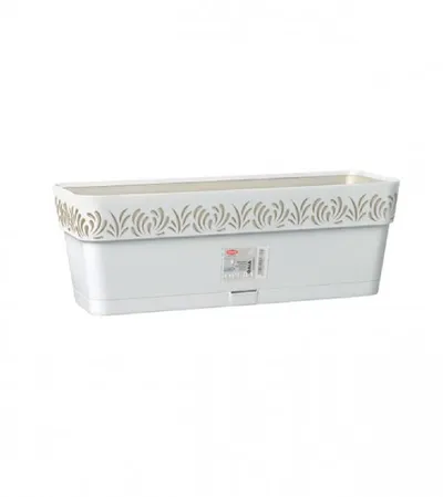 STEFANPLAST Saksija 50x18x17cm Gaia 88800 bijela