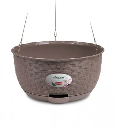 STEFANPLAST Saksija 30x14,5cm Natural 75503 smeđa
