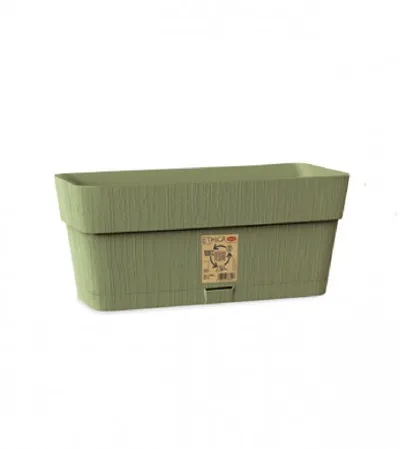 STEFANPLAST Saksija 30x13x12cm Ethica 68202 zelena