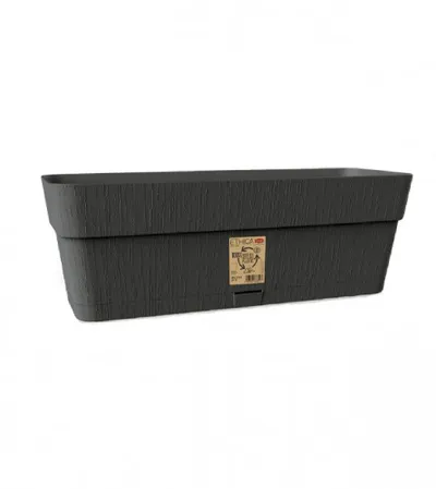 STEFANPLAST Saksija 50x18x17cm Ethica 68251 tamno siva
