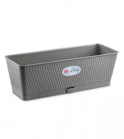 STEFANPLAST Saksija 50x18x16cm Liberty 87568 siva