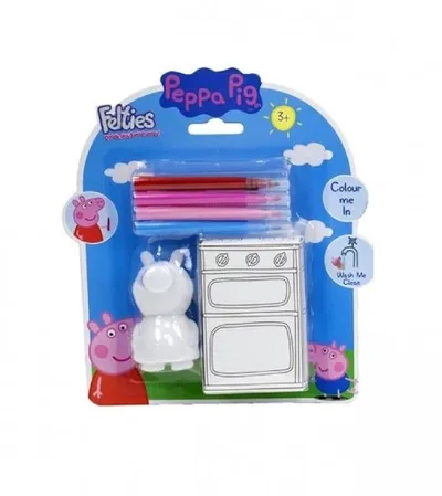 SIMBA Igračka figurica Peppa Pig i flomasteri 19x18cm 95030095