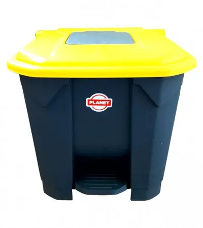 PLANET Kanta za smeće sa pedalom 30l UP225 antracit žuta