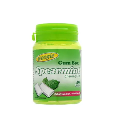 WOOGIE Žvake Spearmint Sugar Free 64.4g