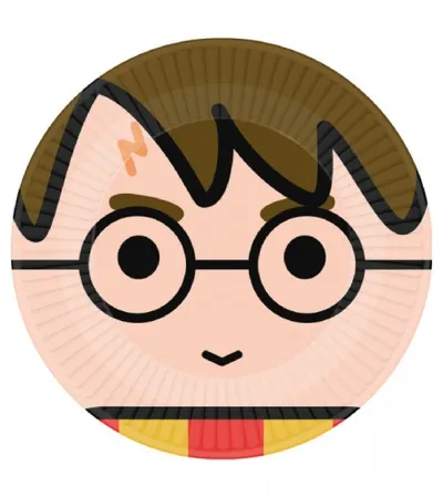 AMSCAN Tanjiri 8/1 23cm Harry Potter papirni 9905190-66