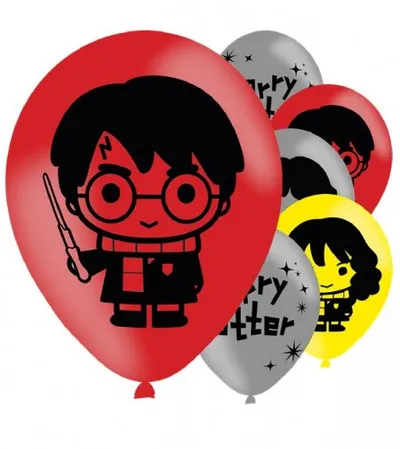 AMSCAN Baloni 27,5cm 6/1 Harry Potter 9905196