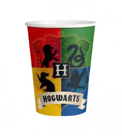 AMSCAN Čaše 250ml 8/1 Harry Potter papirne 9915076
