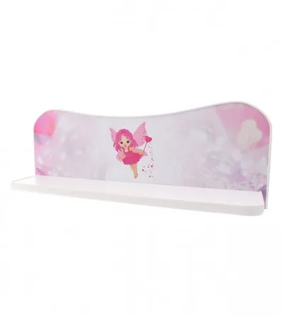 HAPPY KITTY Polica drvena zidna Kitty Bajka 60 cm