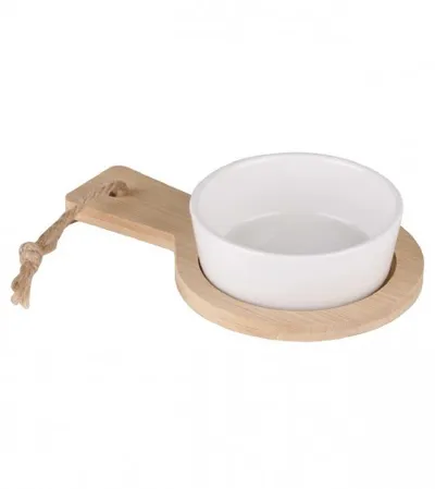 FORNORD Daska i zdjela set Bamboo Ravier 16,5x10,5cm 200159