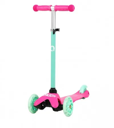 QKIDS Romobil 3 točka LUMIS HUBA00011 Tirkizni
