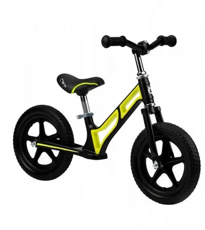 QKIDS Balans bicikl Momi Moov crno zeleni ROBI00013