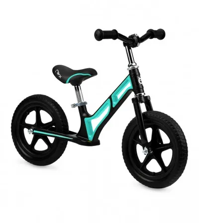 QKIDS Balans bicikl Momi Moov crni/tirkiz ROBI00016