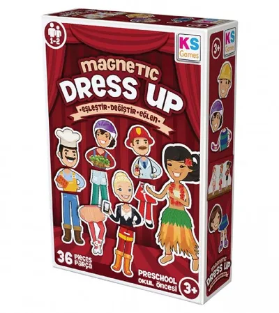KS GAMES Igračka puzzle Obuci likove MD174