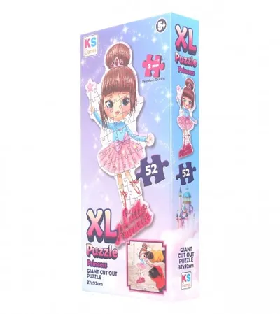 KS GAMES Igračka puzzle Princeza XL 28616 52 komada