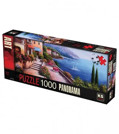 KS GAMES Igračka puzzle Panorama morska obala 11348 1000 dijelova