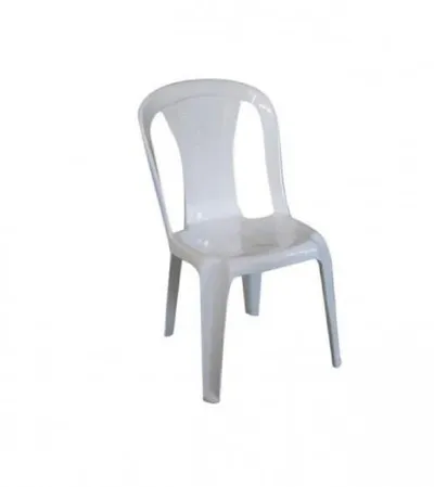 ARETA Stolica AURA 55x48x84cm PVC bijela