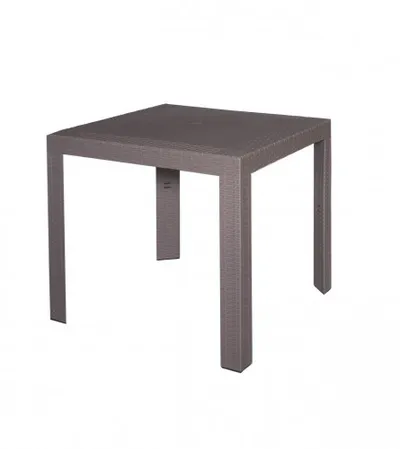 ARETA Sto SATURNO 80x80x72cm PVC smeđi
