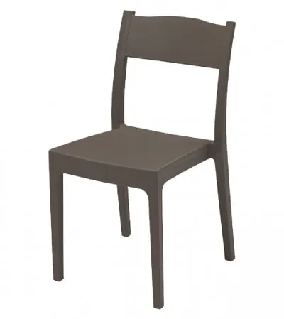 ARETA Stolica VESTA 41x41x83cm coffee