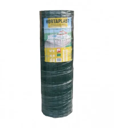 MASTER Ograda plastificirana poc. 1,2x25m u rolni zelena HORTAPLAST