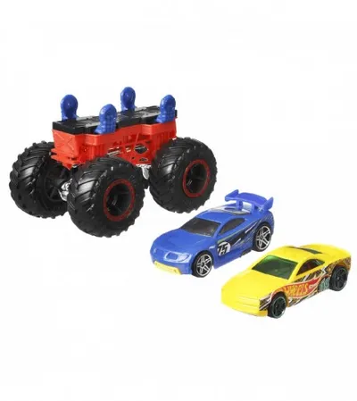 MATTEL Igračka napravi Monster džip sa dva autića GWW13