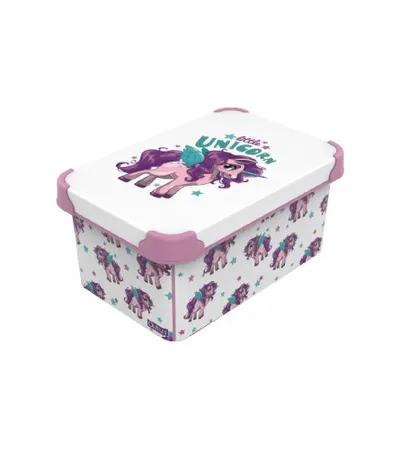 QUTU Kutija za odlaganje 5l Unicorn