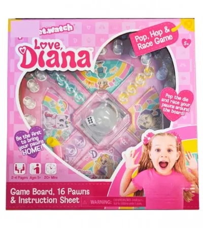 MASTER Igračka Čovječe ne ljuti se love Diana CT-LD2515
