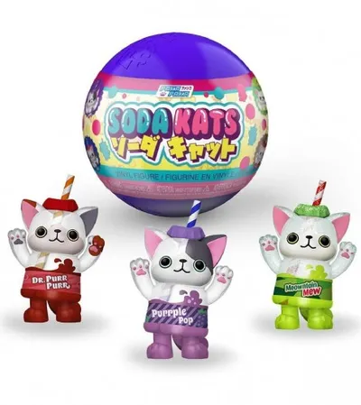 MASTER Igračka figura u loptici Soda cats 46267-6174