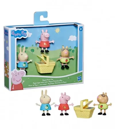 HASBRO Igračka korpa za piknik i figurice Peppa Pig F3661-6433