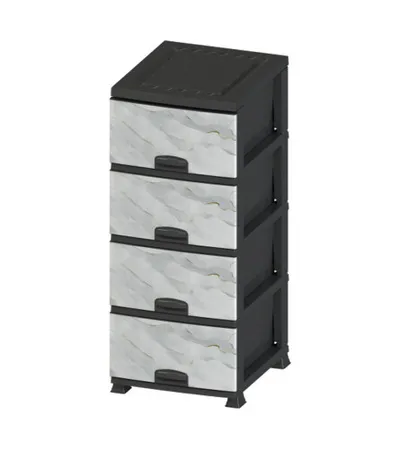 MASTER Komoda Marble 4/1 44x39x90cm Fora