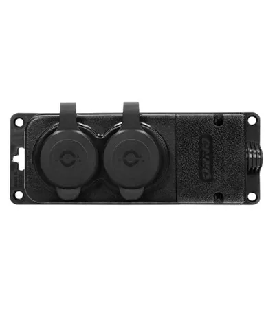 ORNO Utičnica Šuko dupla gumirana OR-AE-13165(GS)