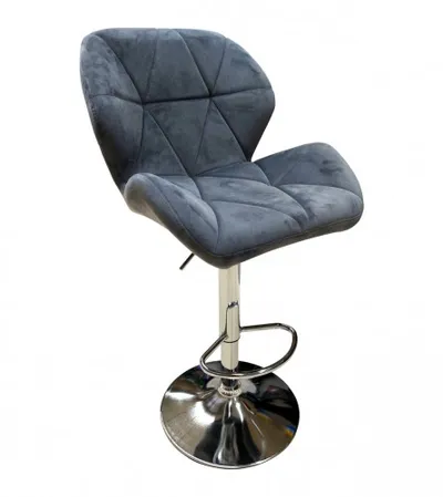 MASTER Stolica barska KY-717 51x57,5x93-114,5cm tamno siva