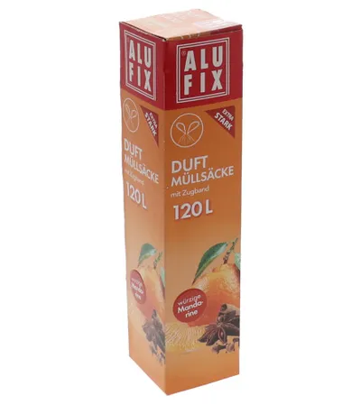 ALU-FIX Vreće za smeće 120l 6/1 mirisne mandarina 2516