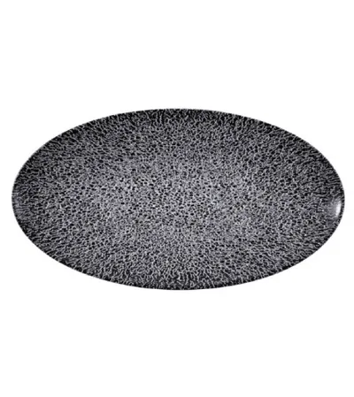SELTMANN Tanjir 33x18cm ovalni Phantom 757446 crni