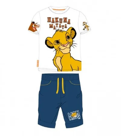 MASTER Šorc i majica set lav Simba 98/124 KL5252