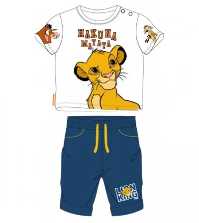 MASTER Baby set majica i šorc lav Simba 62/86 5112A08