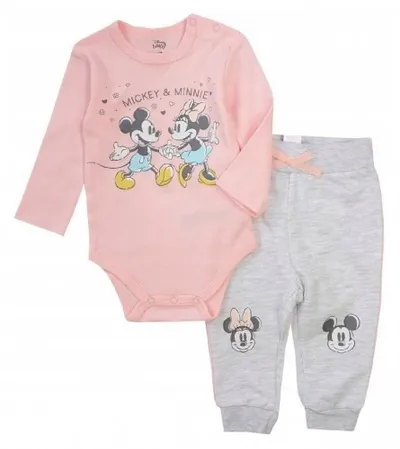 MASTER Baby set ženski body i trenerka Minnie mouse 62/92 5112A70
