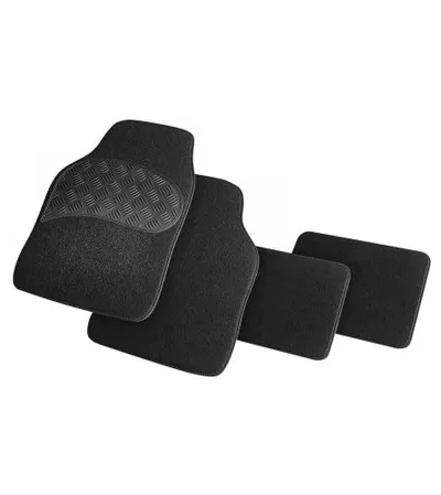 MASTER Auto podmetač za noge set 4/1 platno+guma 1012 crni