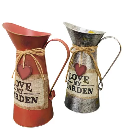 MASTER Bokal limeni Love my garden 13x27x12cm 01231205