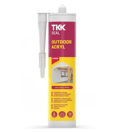 TKK Silikon akrilni SEAL za vanjsku upotrebu 300ml bijeli