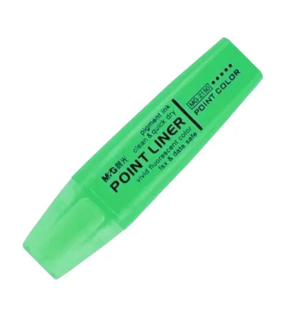 M&G Marker Textliner AHM21572D zeleni