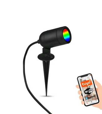 BRILONER Reflektor LED sa šiljkom RGB 4,4W 3674-015