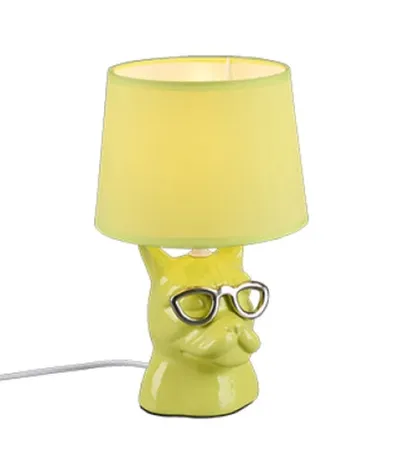TRIO Lampa stolna E14 R50231015 zelena