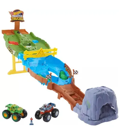 MATTEL Igračka Hot Wheels staza monster trucks HGV12