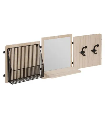 MASTER Polica drvena 80x12x30cm Mendy 188028