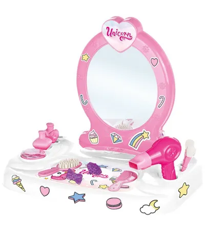 DOLU Igračka stol za šminkanje sa dodacima Unicorn 2563