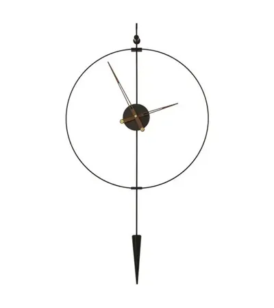 MASTER Sat zidni sa klatnom 60x60x108cm AS060I crni