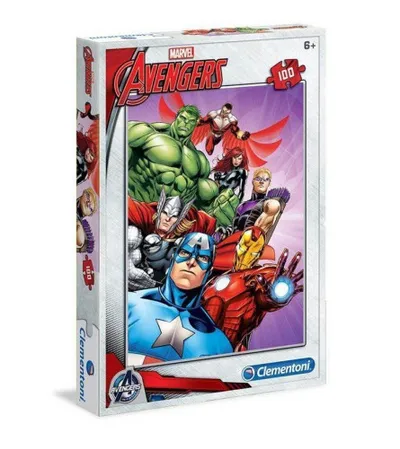 CLEMENTONI Igračka puzzle Avengers 100 dijelova 7244