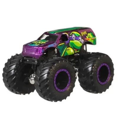 MATTEL Igračka džip Hot Wheels 1:64 nindža kornjače HJG41