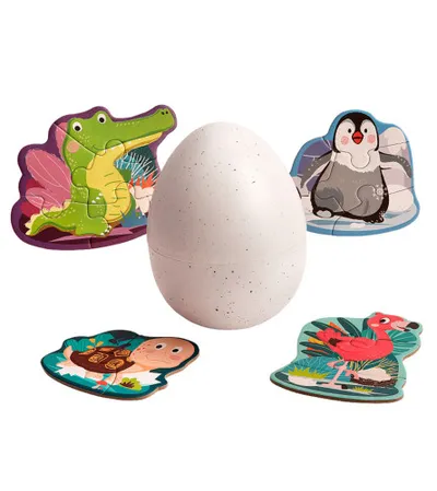 MATTEL Igračka puzzle u jajetu dinosaurusa 4/1 DIV 120458